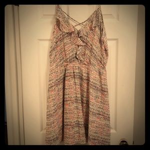 Lush flowy neon dress